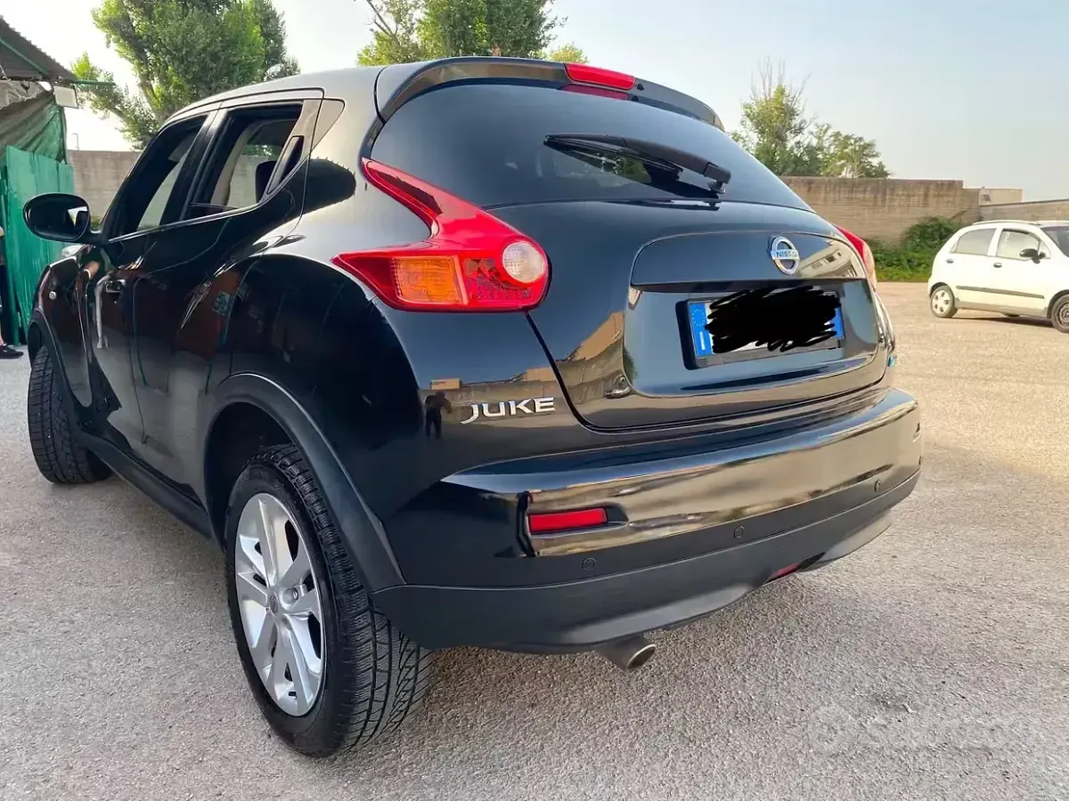 Usata Nissan Juke Acenta 110 CV (80 kW) 2013 Nero SUV