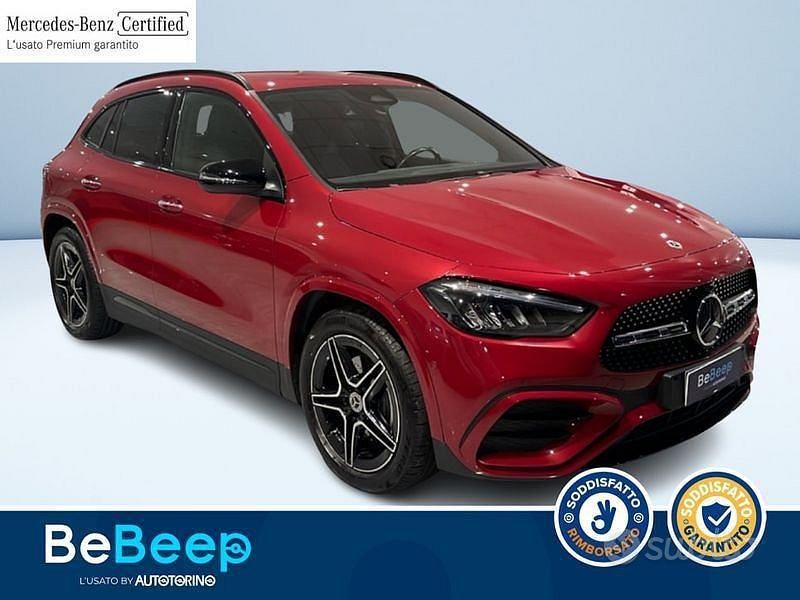 Usata Mercedes GLA200 Advanced Plus 163 CV (119 kW) 2023 Rosso perlato SUV