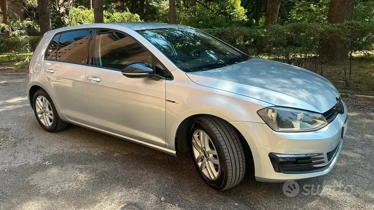 Usata VW Golf VII 105 CV (77 kW) 2013 Grigio Berlina