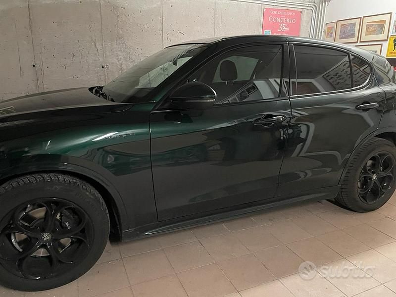 Usata Alfa Romeo Stelvio 210 CV (154 kW) 2020 Verde SUV