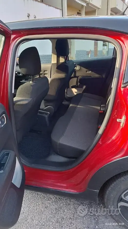 Usata Citroën C3 2018 Rosso Utilitaria