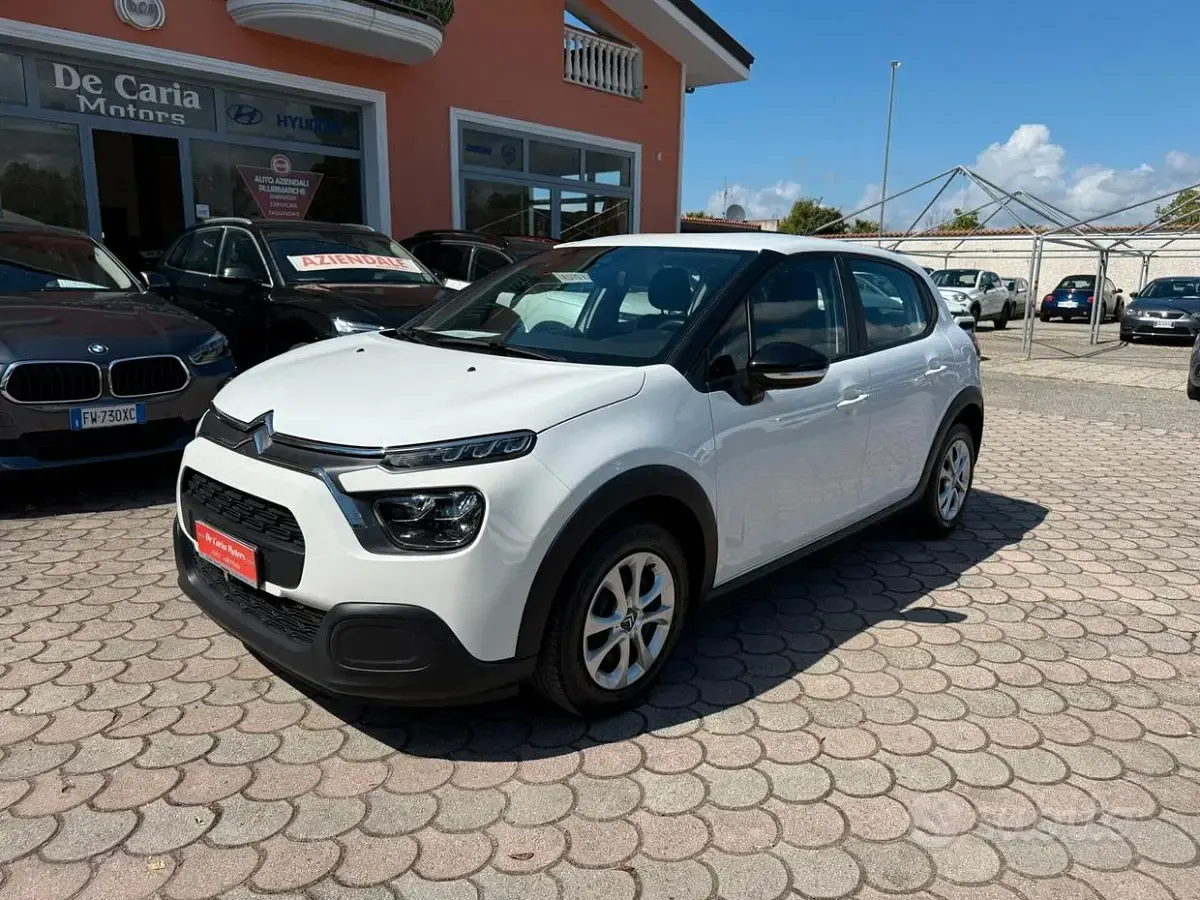 Usata Citroën C3 PureTech 83 CV (61 kW) 2022 Bianco Utilitaria