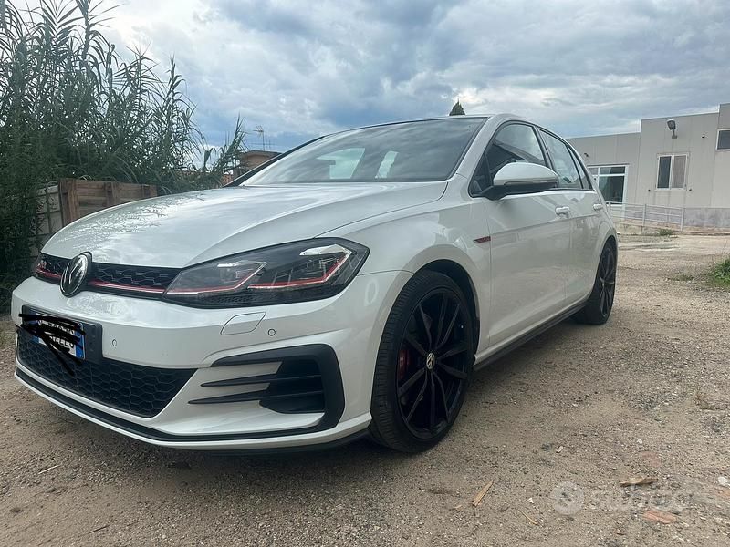 Usata VW Golf VII GTI 245 CV (180 kW) 2019 Bianco Berlina