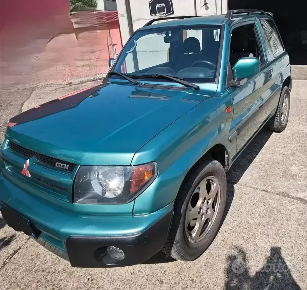 Usata Mitsubishi Pajero 120 CV (88 kW) 2000 Verde SUV