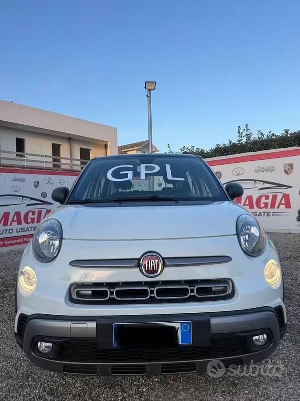 Usata Fiat 500L Lounge 95 CV (69 kW) 2017 Bianco Monovolume