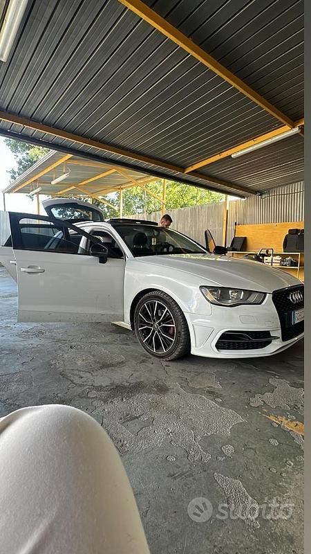 Usata Audi A3 102 CV (75 kW) 2016 Bianco Utilitaria