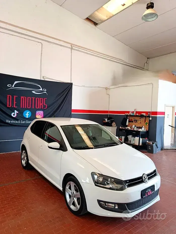 Usata VW Polo Highline 82 CV (60 kW) 2012 Bianco Utilitaria