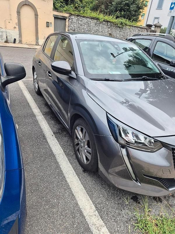 Usata Peugeot 208 82 CV (60 kW) 2020 Grigio Utilitaria