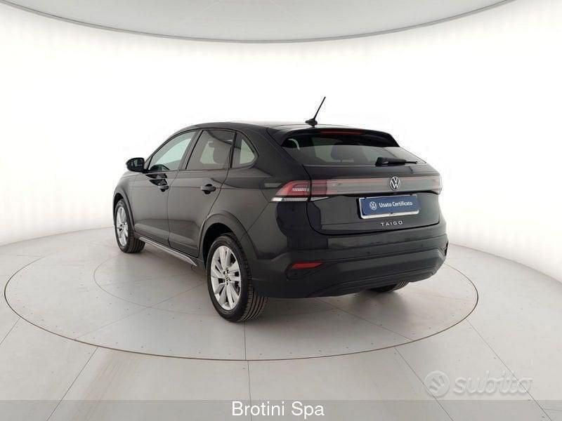 Usata VW Taigo Life 110 CV (80 kW) 2022 Nero SUV