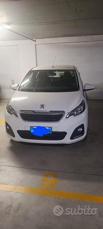 Usata Peugeot 108 82 CV (60 kW) 2017 Bianco Utilitaria