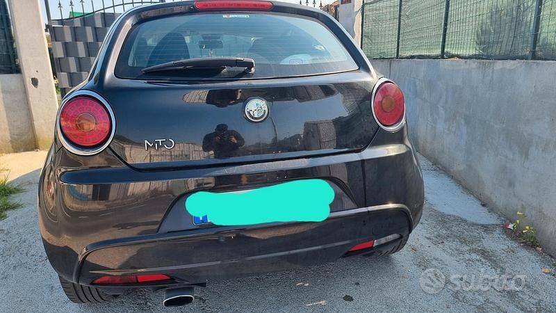 Usata Alfa Romeo MiTo Progression 120 CV (88 kW) 2010 Nero Utilitaria
