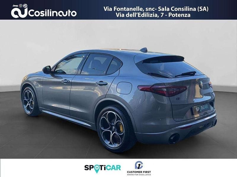 Usata Alfa Romeo Stelvio Veloce 210 CV (154 kW) 2021 Grigio SUV