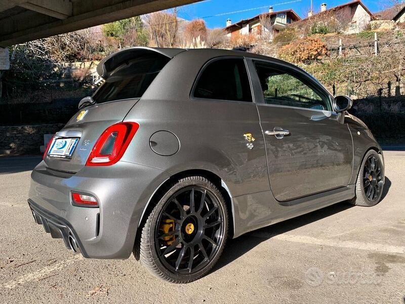 Usata Abarth 595 Turismo 215 CV (158 kW) 2018 Grigio Utilitaria