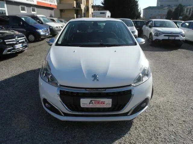 Usata Peugeot 208 75 CV (55 kW) 2016 Bianco Utilitaria