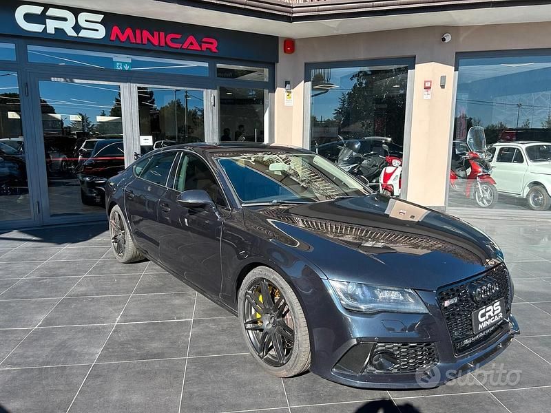 Usata Audi A7 245 CV (180 kW) 2011 Blu Utilitaria