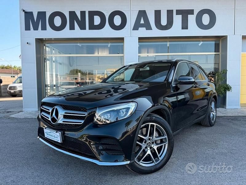 Usata Mercedes GLC250 Premium 204 CV (150 kW) 2017 Nero SUV