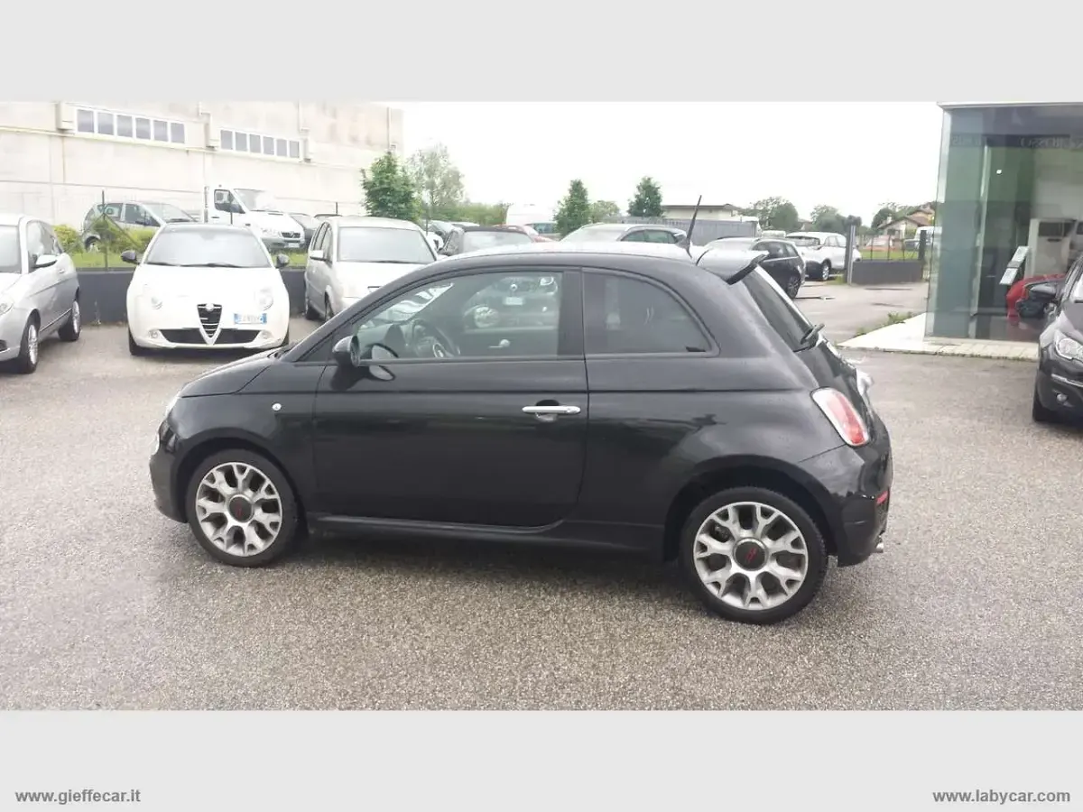 Usata Fiat 500 S 95 CV (69 kW) 2014 Nero Berlina