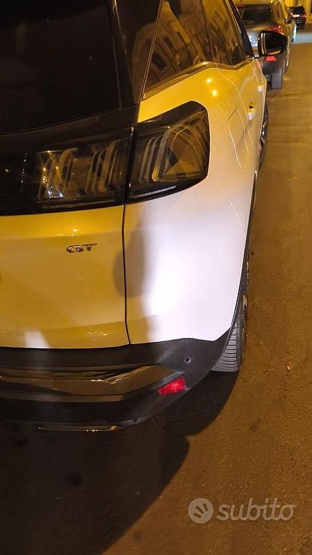 Usata Peugeot 3008 GT 131 CV (96 kW) 2021 Bianco Berlina