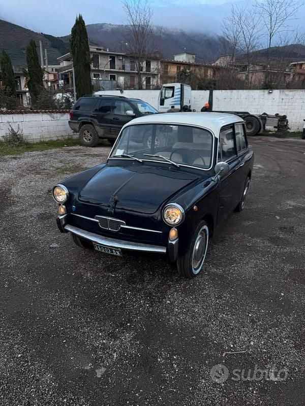 Usata Autobianchi Bianchina 1960 Blu Utilitaria