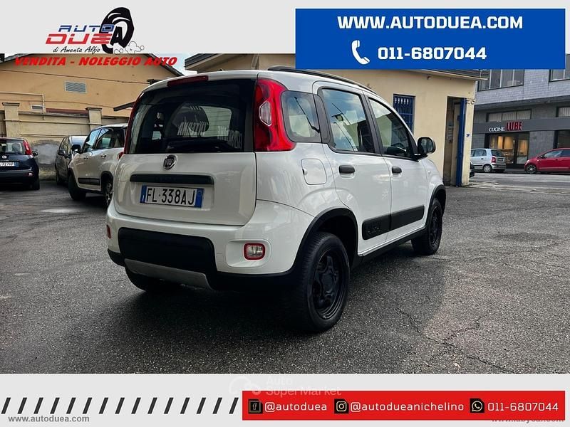 Usata Fiat Panda 4x4 S 86 CV (63 kW) 2017 Bianco Utilitaria