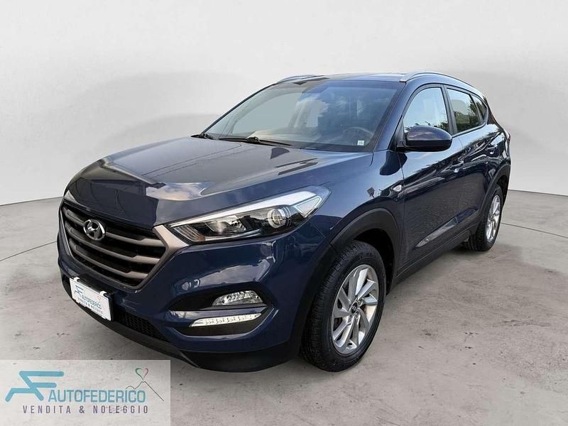Usata Hyundai Tucson 116 CV (85 kW) 2018 Blu/azzurro SUV