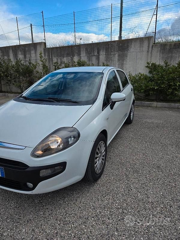 Usata Fiat Punto Evo 2011 Bianco Utilitaria
