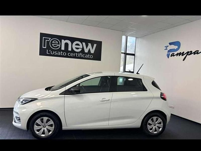 Usata Renault Zoe Life 80 kW (109 CV) 2021 Bianco Utilitaria