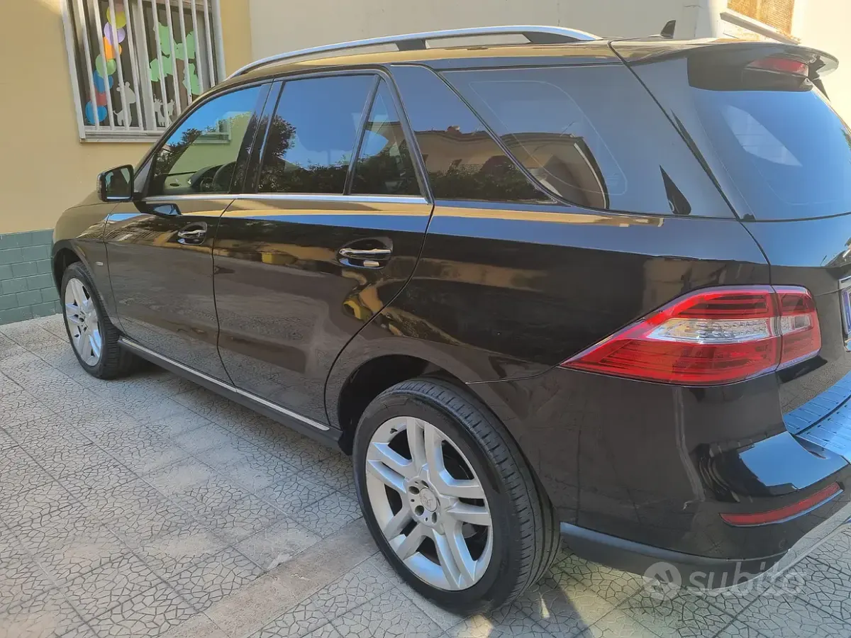 Usata Mercedes ML250 204 CV (150 kW) 2013 Nero SUV