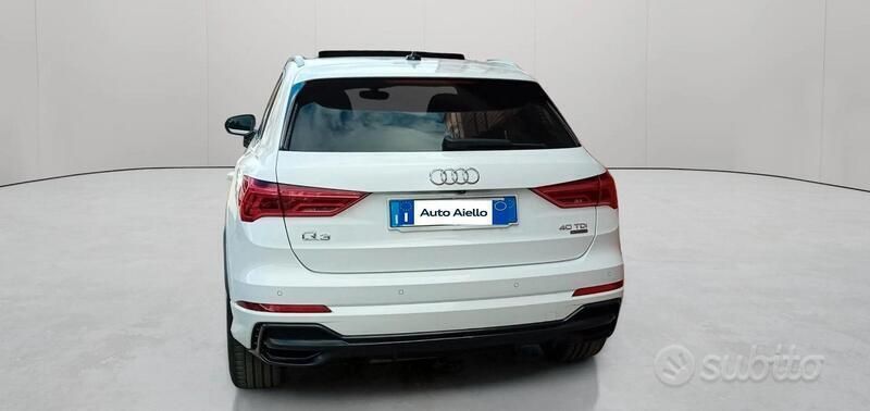 Usata Audi Q3 S-Line 190 CV (139 kW) 2019 Bianco SUV