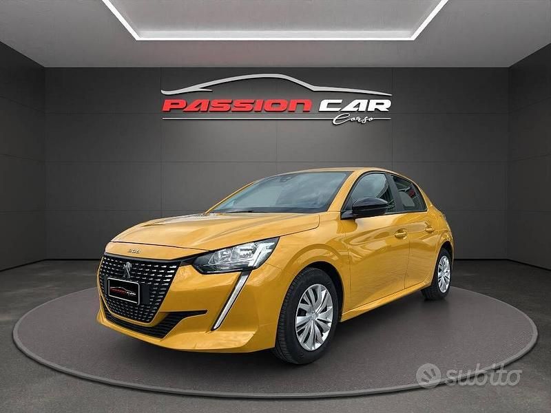 Usata Peugeot 208 Active 75 CV (55 kW) 2023 Giallo Utilitaria