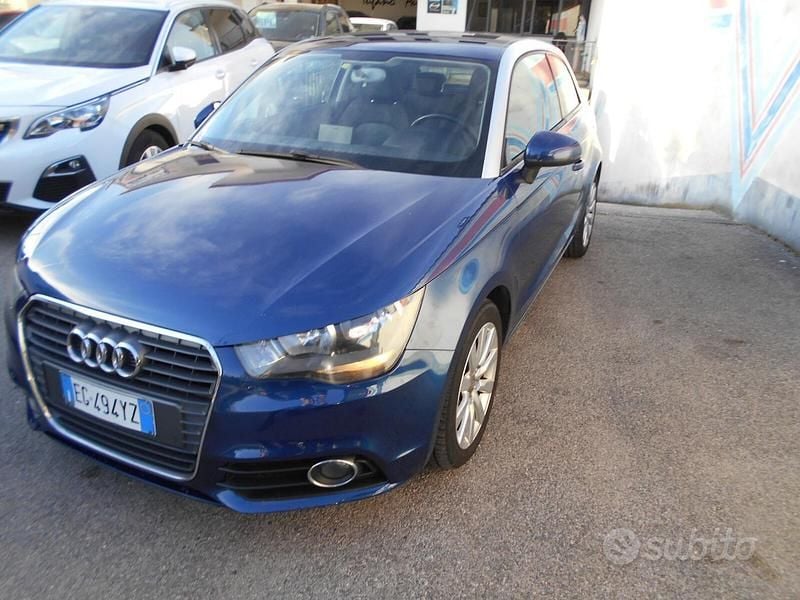 Usata Audi A1 Ambition 105 CV (77 kW) 2011 Blu Utilitaria