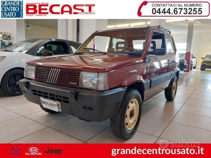 Bordeaux pastello Usata 1990 Fiat Panda 4x4 Due volumi | 15.000 € - Immagine 1/4