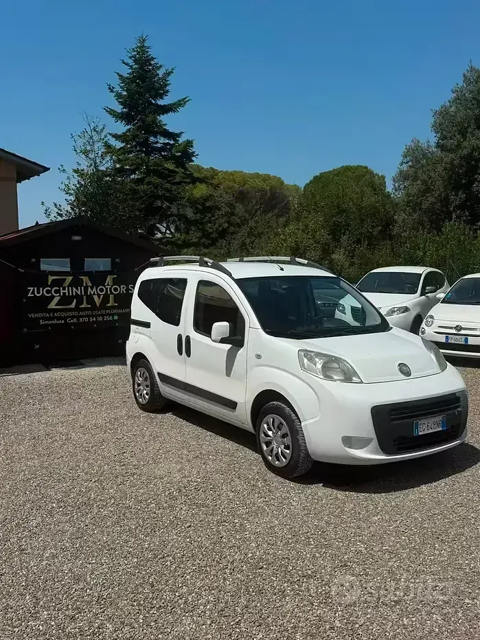 Usata Fiat Qubo Dynamic 70 CV (51 kW) 2011 Bianco Monovolume