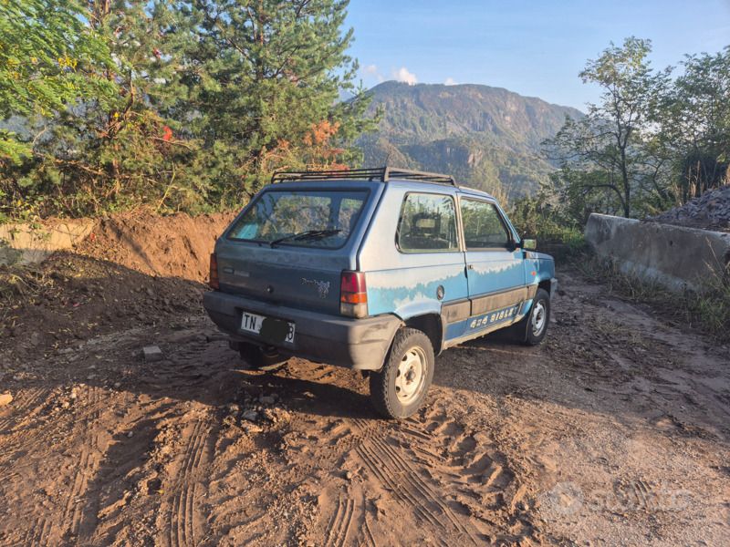 Blu/azzurro Usata 1988 Fiat Panda 4x4 Due volumi | 5300 € - Immagine 1/4