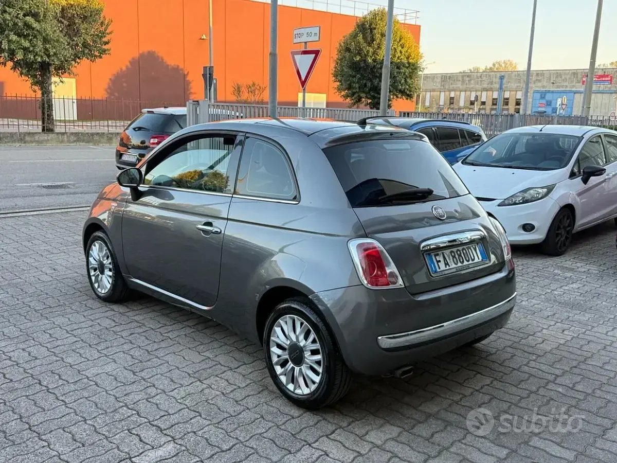 Usata Fiat 500 69 CV (50 kW) 2015 Grigio Berlina