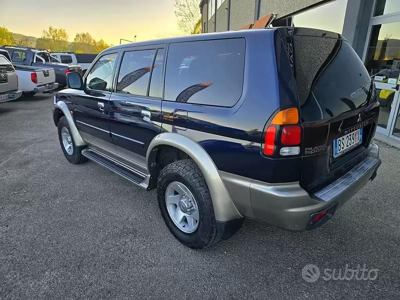 Usata Mitsubishi Pajero Sport 116 CV (85 kW) 2002 Blu SUV
