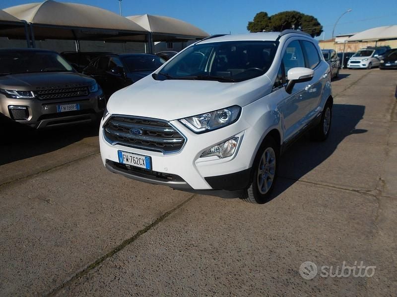 Usata Ford Ecosport 125 CV (91 kW) 2019 Bianco SUV