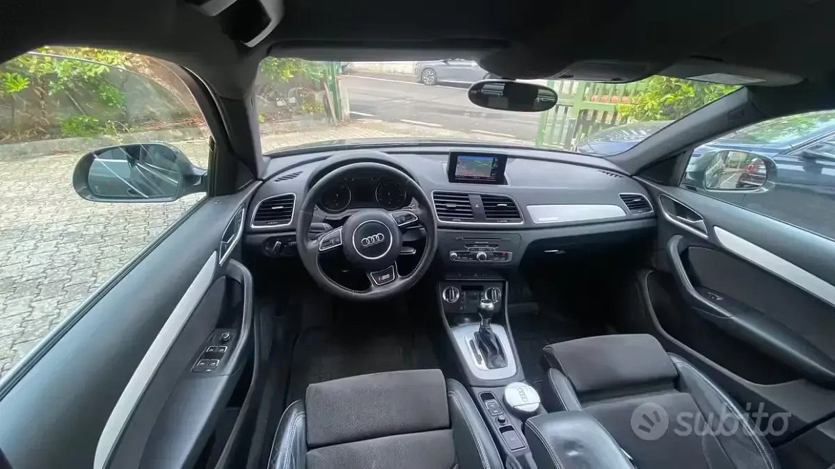 Usata Audi Q3 S-line plus 177 CV (130 kW) 2014 Grigio SUV