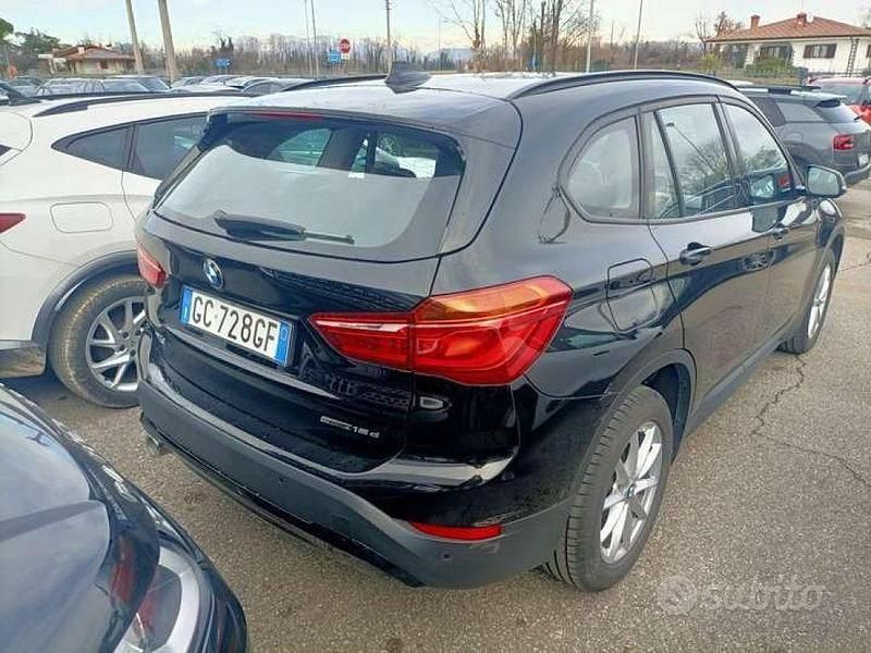 Usata BMW X1 Advantage 116 CV (85 kW) 2020 Nero SUV