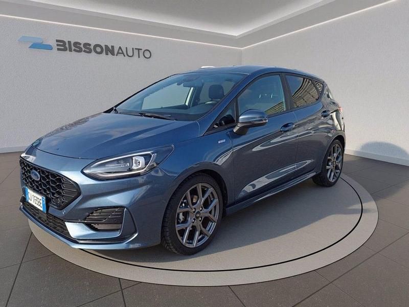 Usata Ford Fiesta ST-Line 125 CV (91 kW) 2022 Blu met. Utilitaria