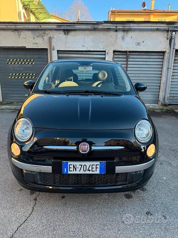Usata Fiat 500 69 CV (50 kW) 2012 Nero Utilitaria