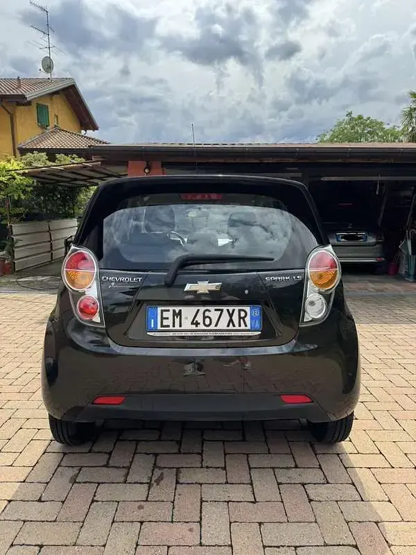 Usata Chevrolet Spark LS 68 CV (50 kW) 2012 Nero Utilitaria