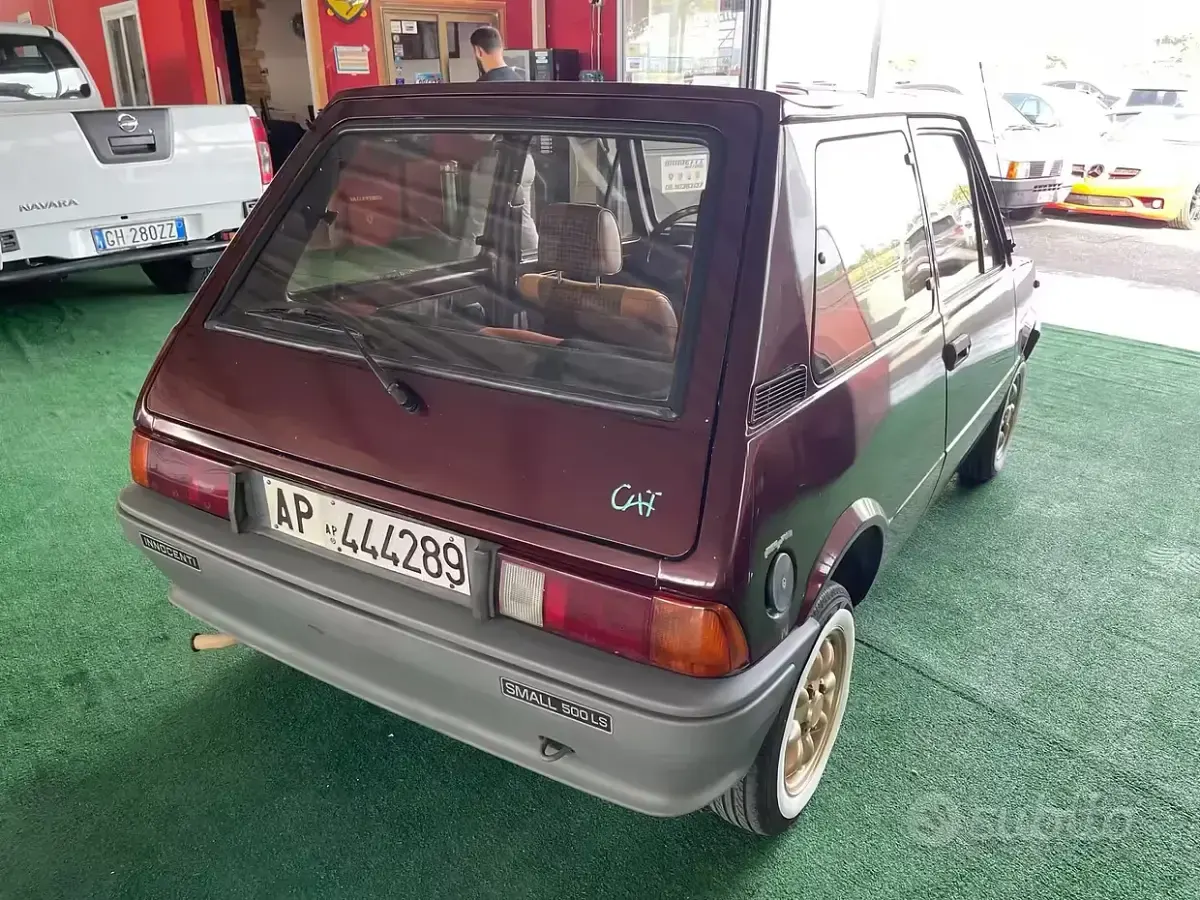 Usata Innocenti 500 30 CV (22 kW) 1992 Rosso Utilitaria