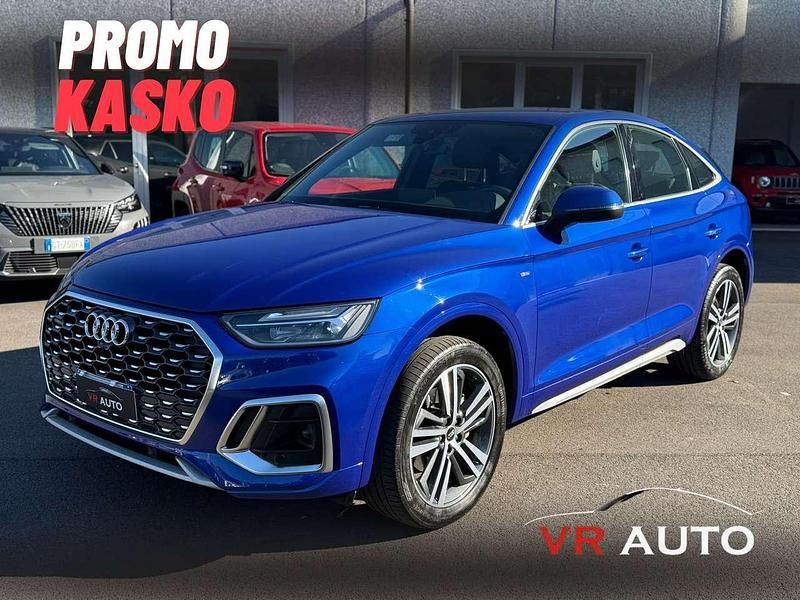 Usata Audi Q5 S-Line 204 CV (150 kW) 2023 Blu SUV