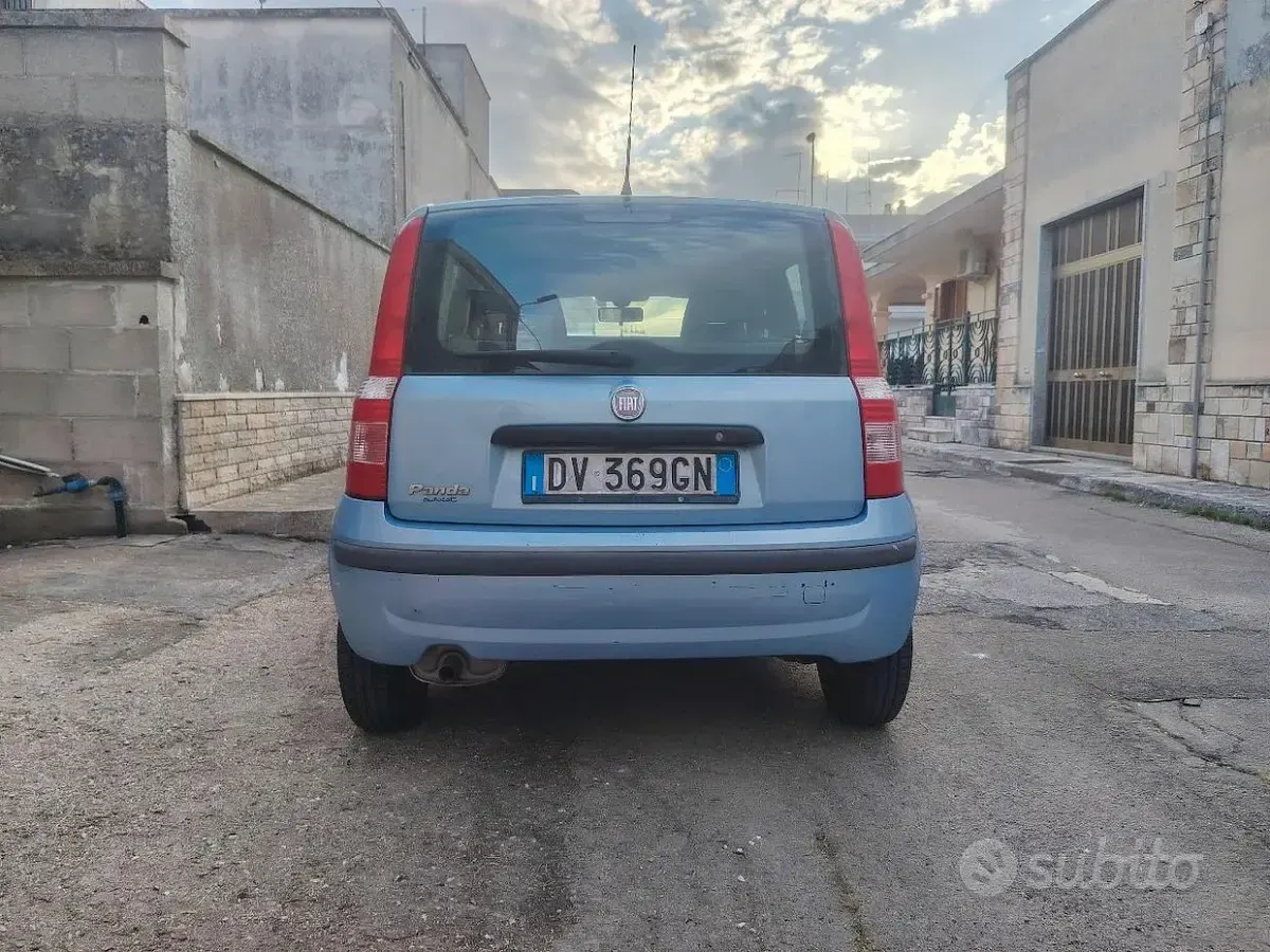 Usata Fiat Panda 2009 Blu Utilitaria