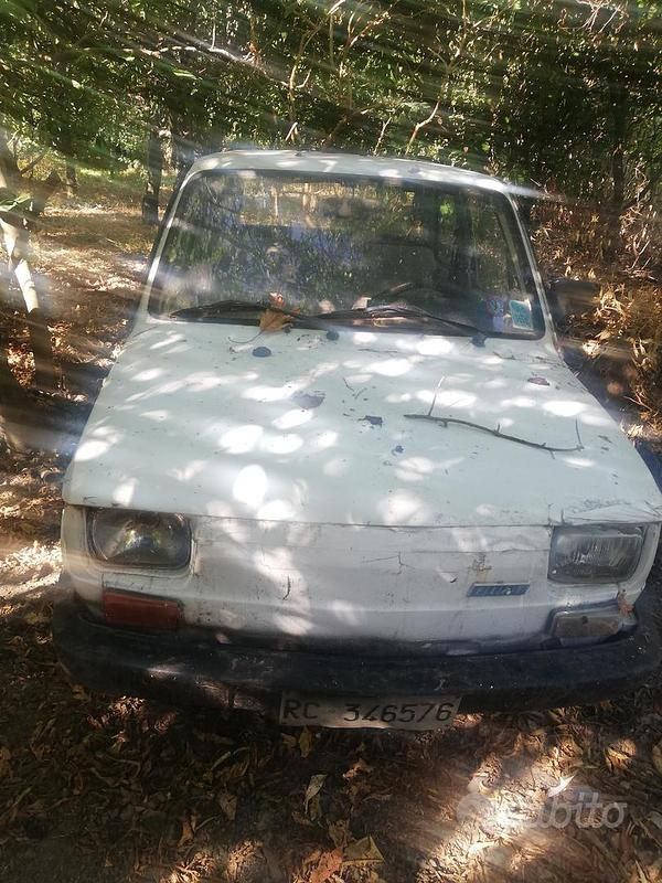 Usata Fiat 126 24 CV (17 kW) 1985 Bianco Utilitaria