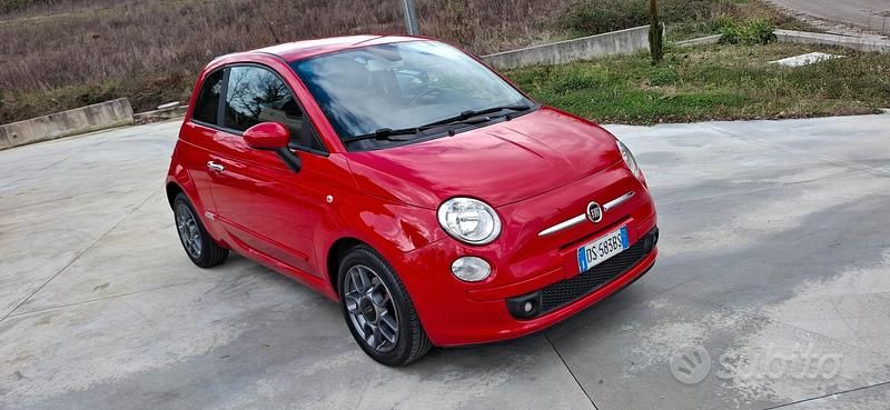 Usata Fiat 500 Sport 100 CV (73 kW) 2008 Rosso Berlina