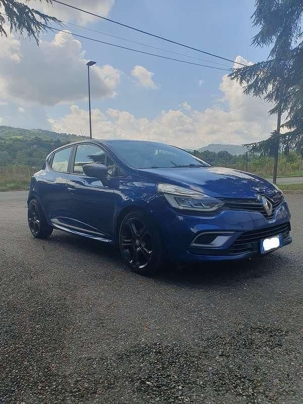 Usata Renault Clio IV GT-Line 110 CV (80 kW) 2017 Blu/azzurro Berlina