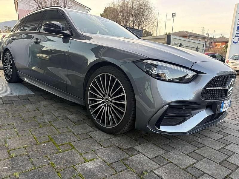 Usata Mercedes C220 Premium 200 CV (147 kW) 2022 Grigio Station wagon