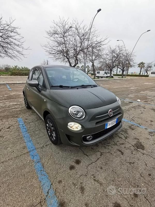 Usata Fiat 500 Sport 69 CV (50 kW) 2017 Grigio Berlina